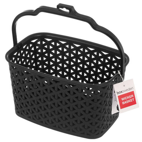 Boxsweden Wicker Design Peg Basket - Assorted