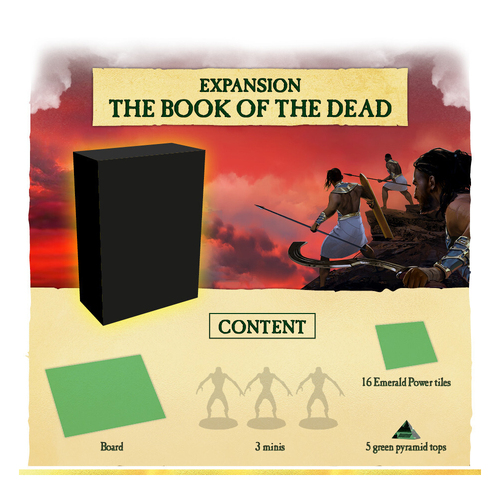 Matagot The Book of the Dead Expansion Tabletop Board Game 