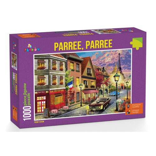 1000pc Funbox Paree Paree Part 2 Jigsaw Puzzle 72x52cm