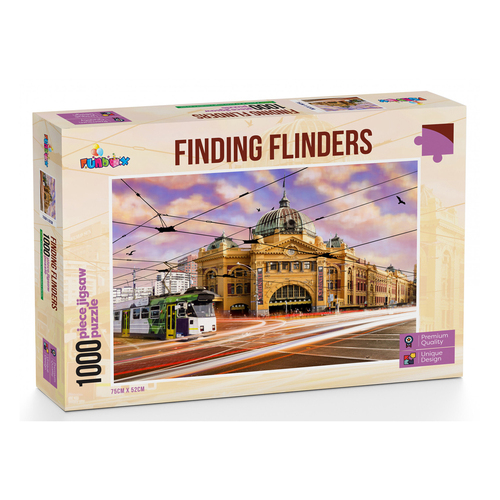 1000pc Funbox Finding Flinders Jigsaw Puzzle 72x52cm