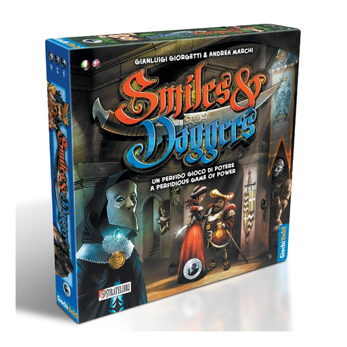 Giochi Uniti Smiles & Daggers Tabletop Card Game 10y+