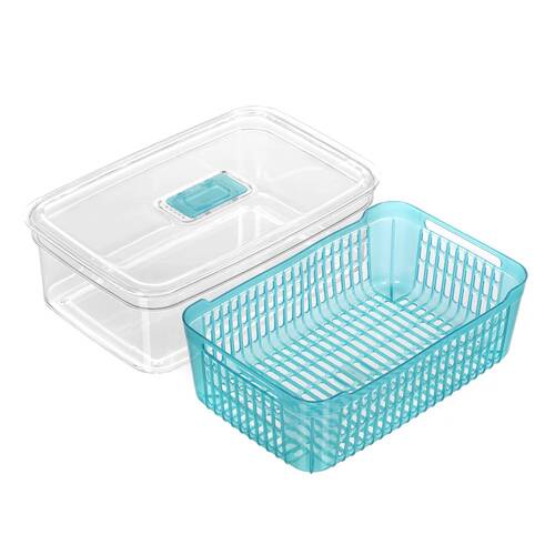 Boxsweden 4.7L Crystal Vegetable Storer - Assorted