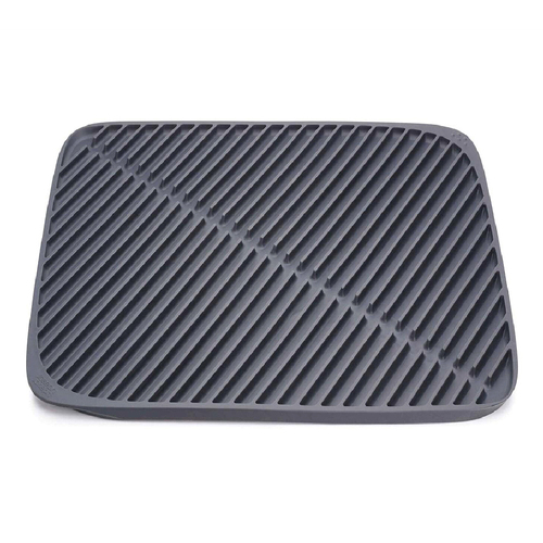 Joseph & Joseph Flume 43.5cm Dish Draining Mat Large - Grey