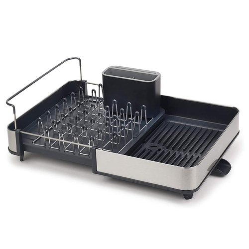 Joseph Joseph Extend Steel Dish Rack Grey