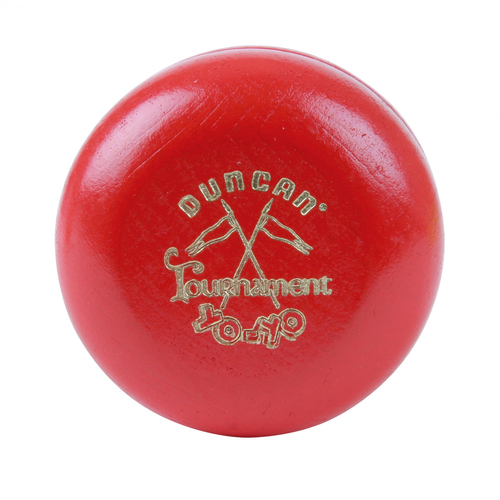 Duncan Yo Yo Vintage Wooden Crossed Flags Tournament- Assorted