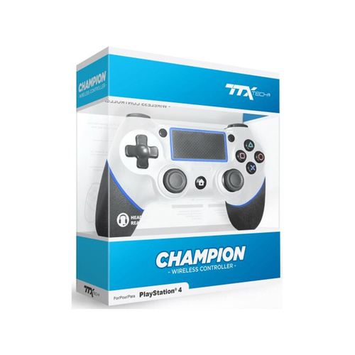 PS4 TTX Tech Champion Wireless Controller Video Game Accesories White