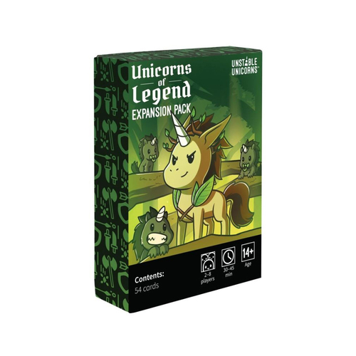 54pc Tee Turtle Unstable Unicorns of Legend Expansion Pack Card Game 14y+