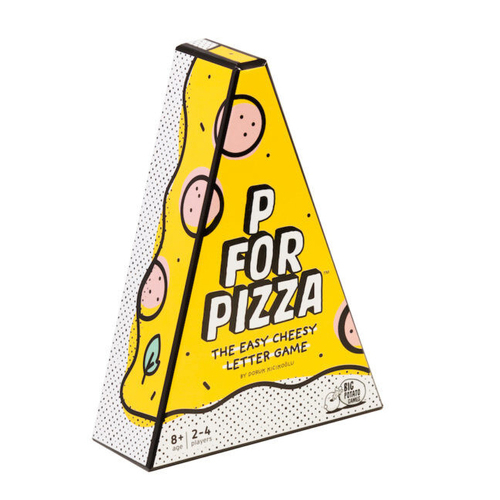 Big Potato P For Pizza Cheesy Letter Card Game 8y+