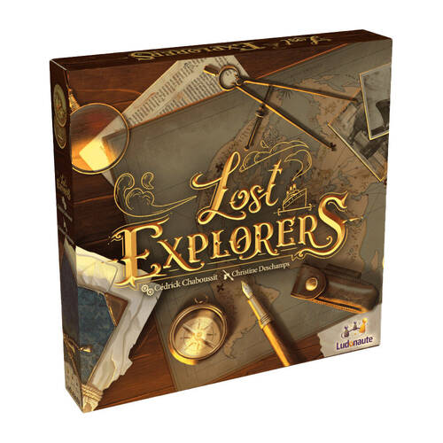 Ludonaute Lost Explorers Family Party Tabletop Board Game 10y+