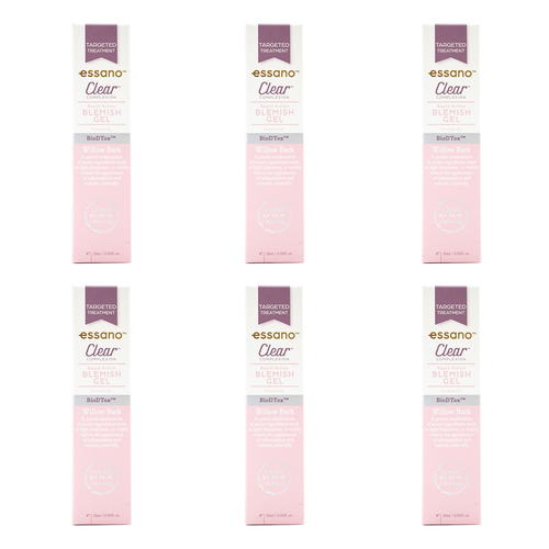 6PK Essano Clear Complexion Rapid Action Blemish Gel 15ml