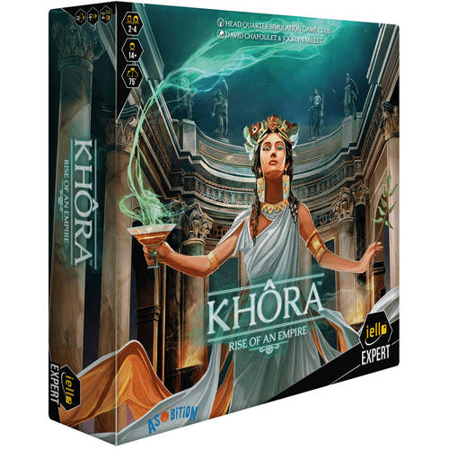 Iello Khora Rise of an Empire Kids Family Strategy Board Game 14y+