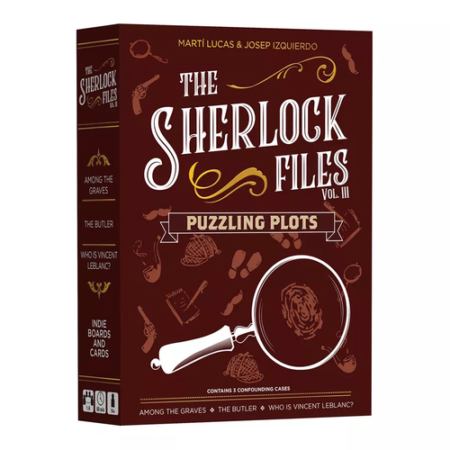 Indie Boards & Cards The Sherlock Files Puzzling Plots Tabletop Party Board Game