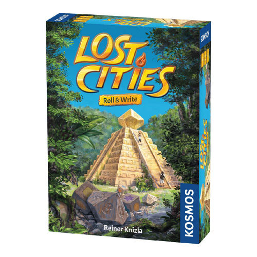 Kosmos Lost Cities Roll & Write Family Board Game Kids/Adults 8y+