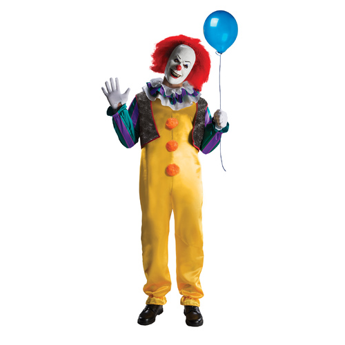 Marvel Pennywise Movie 1 Deluxe Mens Dress Up Costume - Size Std