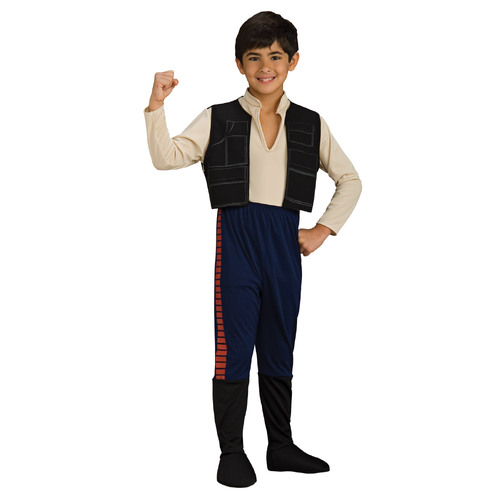 Star Wars Han Solo Deluxe Boys Dress Up Costume |Size L