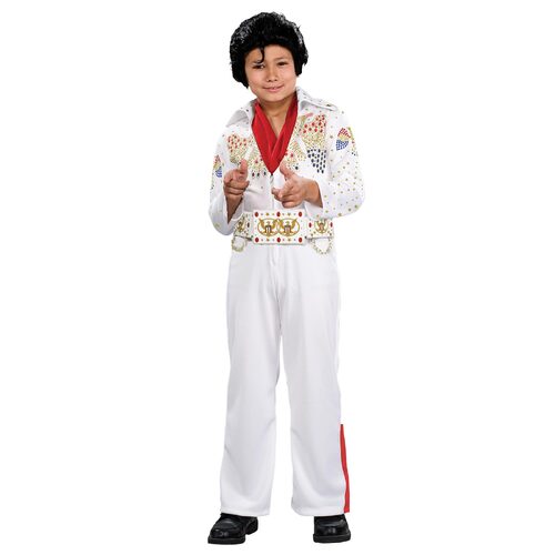 Elvis Deluxe Child Boys Dress Up Costume - Size L