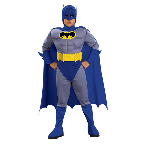 Marvel Batman Brave & Bold Deluxe Boys Dress Up Costume - Size M