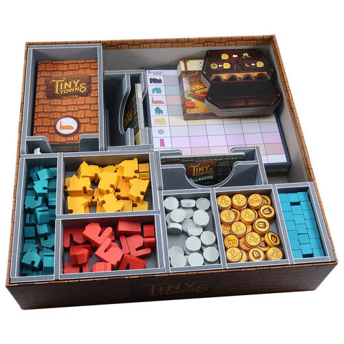 Folded Space Game Box Inserts Organiser For Tiny Towns RPG