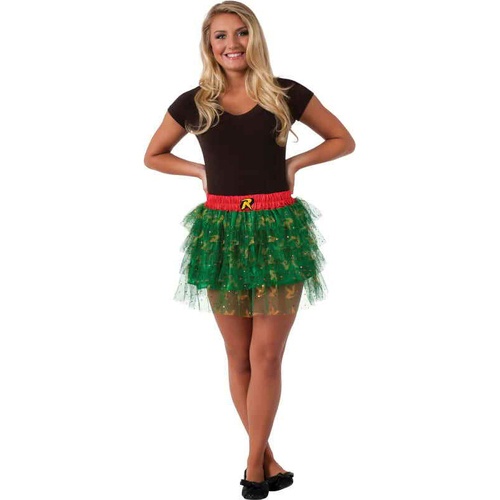 Dc Comics Robin Skirt w/ Sequins Teen - Size Standard