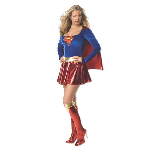 DC Comics Supergirl Secret Wishes Womens Dress Up Costume - Size L