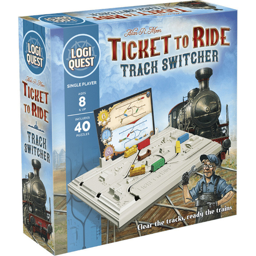 Logiquest Ticket To Ride Track Switcher Logic Puzzle Single Player Game 8y+