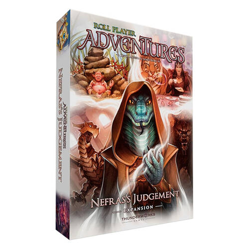 Thunderworks Games Roll Player Adventures Nefras's Judgement Board Game 14y+