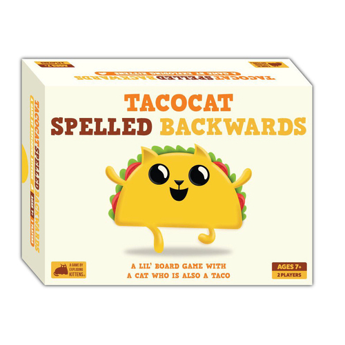 Exploding Kittens Tacocat Spelled Backwards Kids/Children 7y+