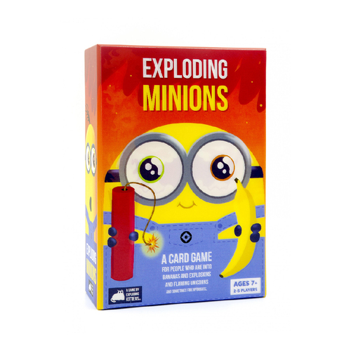 Exploding Kittens Exploding Minions Kids/Children Fun Card Game 7+