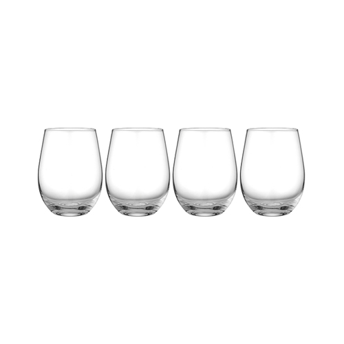 4pc Tempa Quinn Glass Tumbler