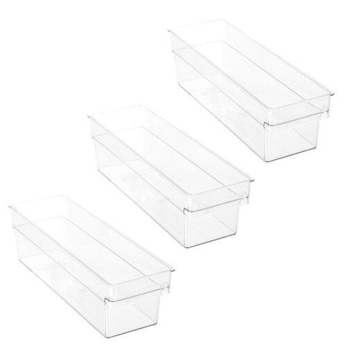 3PK Boxsweden Crystal Nest Storage Box 31.5 x 10cm