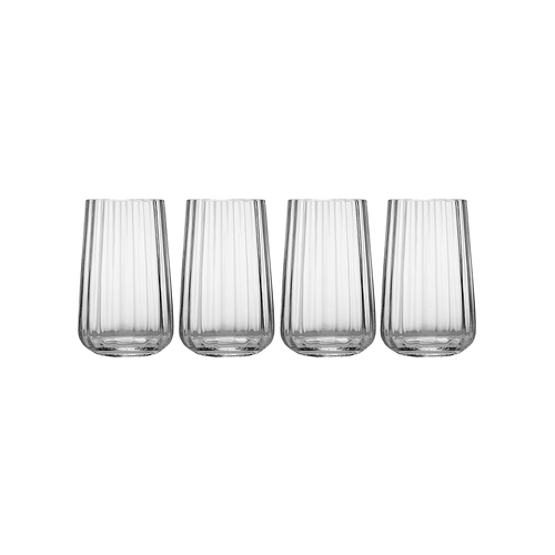 4pc Tempa Esme Clear Highball Tumbler