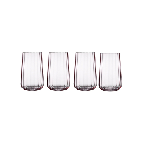 4pc Tempa Esme Blush Highball Tumbler