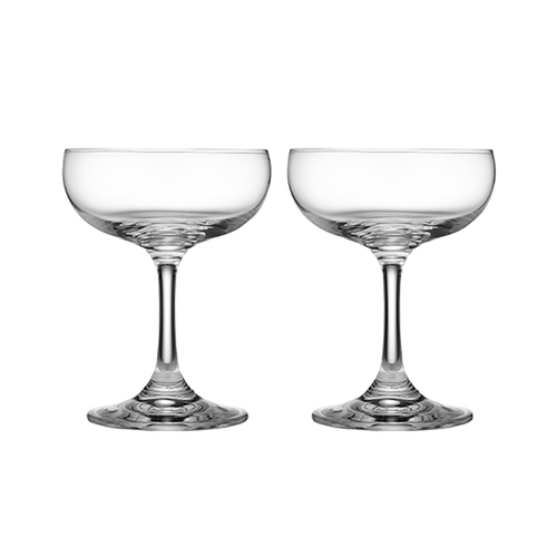 2pc Tempa Quinn Coupe Glass