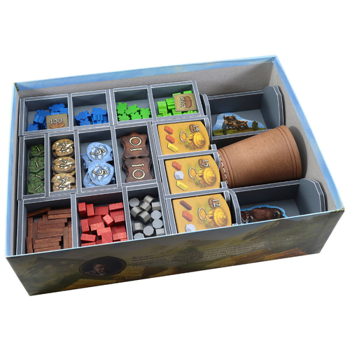 Folded Space Game Inserts Divider Tray - Stone Age