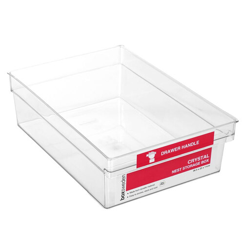 Boxsweden Crystal Nest Storage Box 36.5 x 25 x 11cm