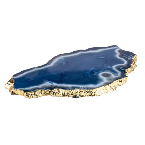 Allira Agate 22x15cm Platter Small Tableware - Sapphire