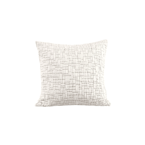 MM Linen Livie European Pillowcase 65x65cm Square Bark