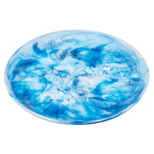 Tempa Marlow Round 36cm Polyresin Platter Tableware - Ocean