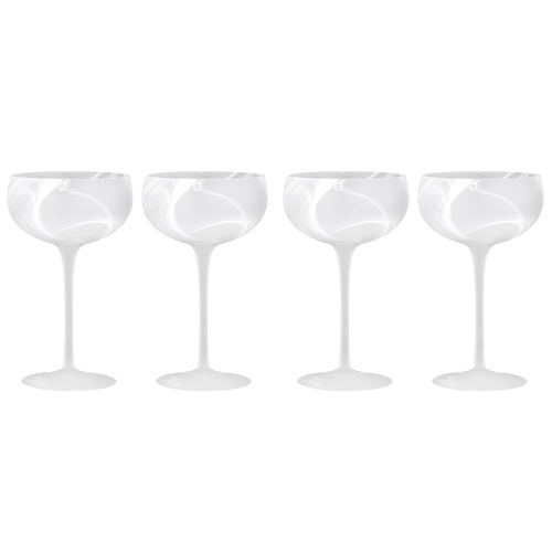 2x 2pc Tempa Skylar Frost Cocktail Drinking Glass Cup Set