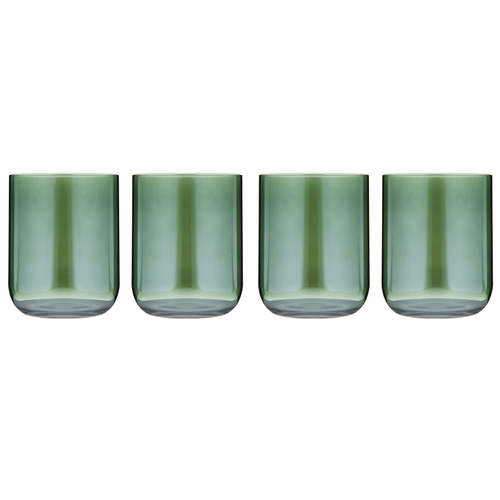 2x 2pc Tempa Verity Lowball Tumbler Drinking Glass Set - Fern