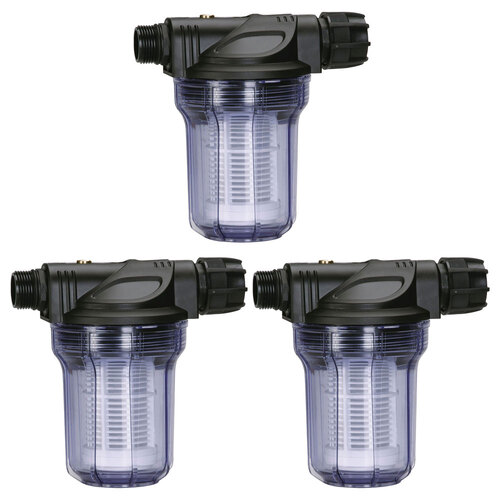 3PK Gardena Preliminary Garden Pump Water Filter Watering Accessory