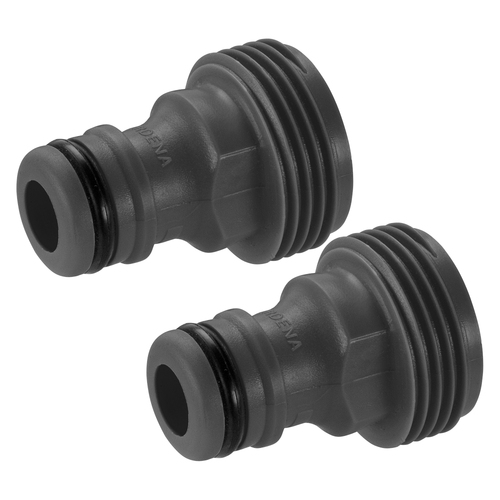 2PK Gardena Universal Hose Adaptor Accessory 2922-26 US Thread - 26.5mm