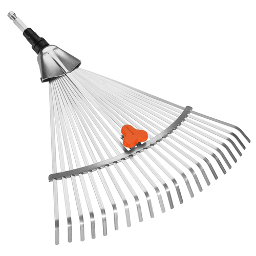 Gardena CombiSystem Adjustable Gardening Cleaning Rake Attachment