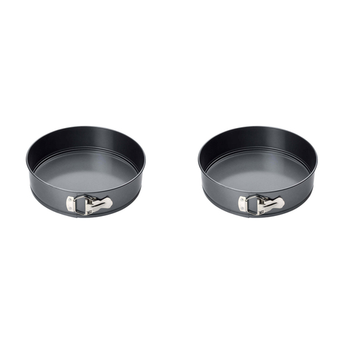 2PK Wiltshire Easybake Springform Cake Pan Baking Tin 25cm