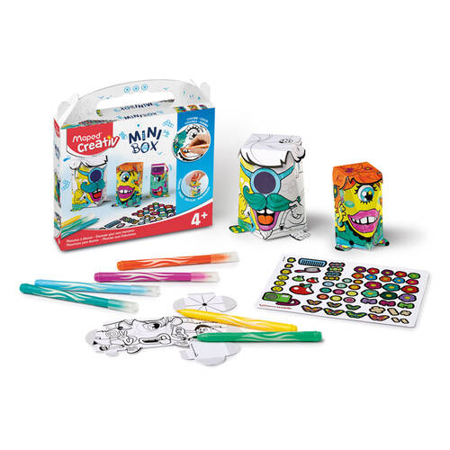 Maped Mini Box Monsters Kids Activity 4y+