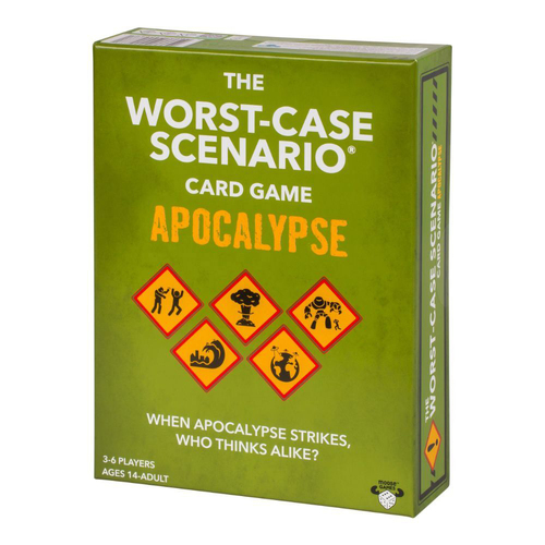 Moose Games The Worst-Case Scenario Apocalypse Card Game 14y+