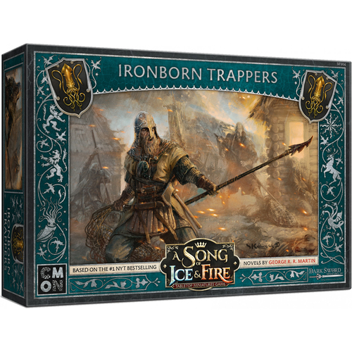 Cmon A Song Of Ice & Fire Miniatures Game Figure Ironborn Trappers 14y+