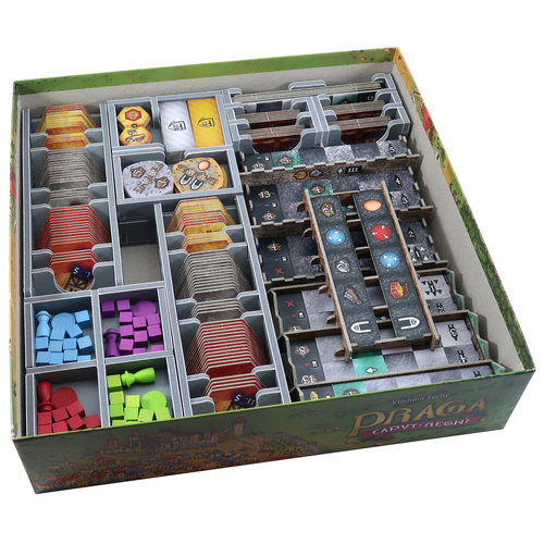 Folded Space Game Inserts Divider Tray - Praga Caput Regni