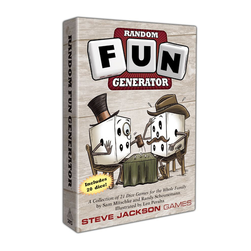 Steve Jackson Games Random FUN Generator Kids/Family Dice Game 14y+