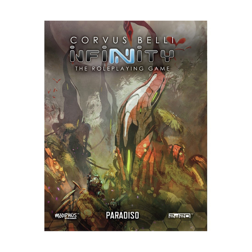 Modiphius Entertainment Infinity RPG Paradiso Planet Book Adventure